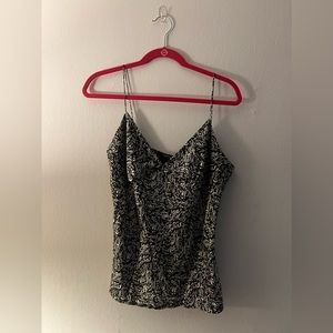 Banana Republic silk skirt and top matching set